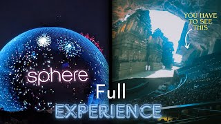 The REAL Las Vegas Sphere Experience FULL POV PREVIEW  YOU HAVE TO SEE THIS [upl. by Livingston]