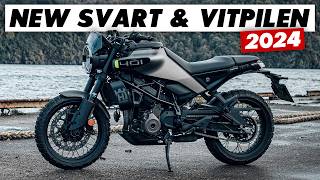 New 2024 Husqvarna Svartpilen amp Vitpilen 401 Announced [upl. by Nerua]