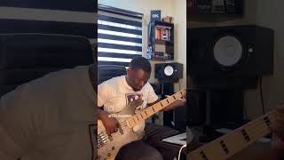 Nathaniel Basseys Bassist plays quotUndignified by Dunsin Oyekanquot skillfully with precision 🔥🔥 [upl. by Annoyek]