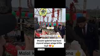 OTASINI QABRINI TOYI KUNI ZIYORAT QILGAN QIZGA BITTA DONA ❤️👍 shorts tiktok reels funny 1m [upl. by Devehcoy]