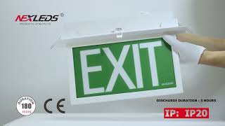 LED Exit Sign [upl. by Mathia184]