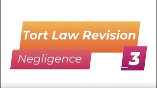 Damage A Level Law Negligence Revision [upl. by Tips]