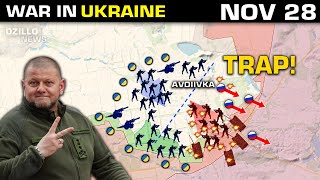 28 NOV Ukraine is the Winner of Chess Russians were Trapped and Destroyed in Avdiivka [upl. by Ready]