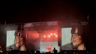 what was i made for live debut  billie eilish lollapalooza chicago 2023 [upl. by Yblek727]