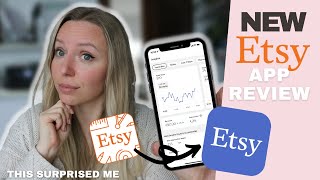 NEW Etsy Seller App Review New Etsy features 2022 [upl. by Buford]