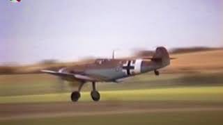 Duxford Airshow Crash Messerschmitt BF109  AIRSHOW WORLD [upl. by Tloh]