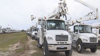 Hundreds of Duke Energy crews ready to deploy after impact of Hurricane Milton [upl. by Elvira]