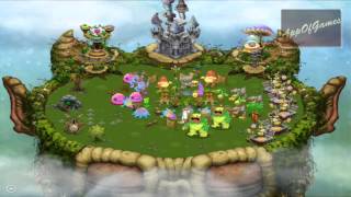 My Singing Monster  Plant Island Full Song [upl. by Eecrad]