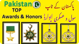 Civil amp Military Awards of Pakistan explained [upl. by Alamaj247]