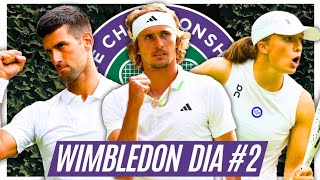 📣 Djokovic Intacto Comesaña da el Golpe  Wimbledon Día 2 🔥🏆 [upl. by Ileek607]