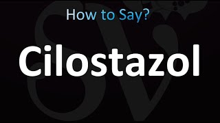 How to Pronounce Cilostazol correctly [upl. by Irtemed]