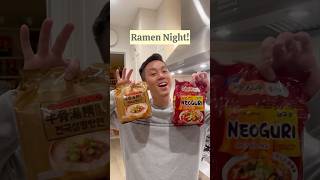 Dad makes ramen for family dinner ramen ramennoodles dadlife dinnerideas [upl. by Kahler]