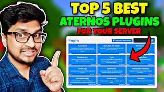 Top 5 Best Aternos Plugins For Your Minecraft Server  Best Plugins For Minecraft Server Aternos [upl. by Nordine]