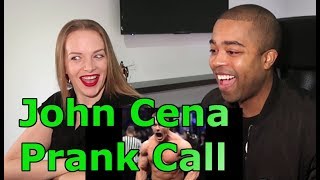 John Cena Prank Call REACTION 🔥 [upl. by Akino]