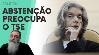 ABSTENÇÃO NÃO se REDUZ após PANDEMIA e TSE ENCOMENDA ESTUDO para SABER o POR QUE DESISTIRAM de VOTAR [upl. by Haakon]