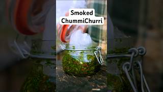 Chimmichurri with smoke oh its divine The best sauce for meat dishes burgers hot dogs cooking [upl. by Benco]