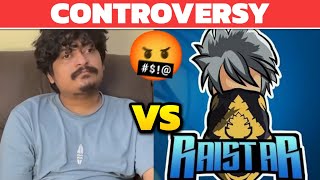 RAISTAR VS GYAN GAMING CONTROVERSY 🤬 PANEL USER 💔 [upl. by Hackathorn192]