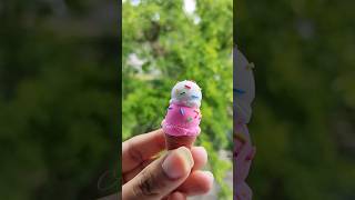 Clay Icecream 🍨 makingDIY shorts icecream polymerclay [upl. by Audley]