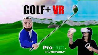 The New Topgolf VR Update is IMMERSIVE  GOLF Quest 2 Gameplay [upl. by Wetzell]