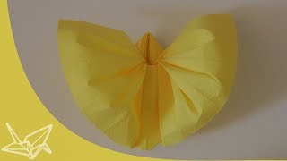 Napkin Butterfly Instructions [upl. by Yhtommit]