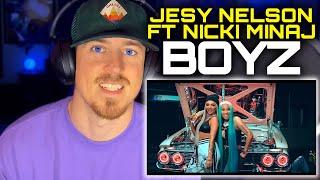 Jesy Nelson Ft Nicki Minaj  Boyz Official Music Video FIRST TIME REACTION [upl. by Pendleton]