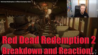 Red Dead Redemption 2 Gameplay Reaction And Breakdown [upl. by Martel]