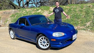 The BEST First Car Under 5k  1999 Mazda Miata NB Review [upl. by Rubliw]