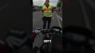 Ein knackiges Gespräch mit der Polizei motorrad fahren motovlog motovlogger [upl. by Muire]