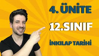 12 SINIF İNKILAP TARİHİ 4 ÜNİTE FULL TEKRAR  İki Savaş Arasındaki Dönemde Türkiye [upl. by Nemsaj890]