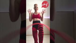 Hula Hoop Tricks Advent Calendar Day 7 Thigh Hooping For Beginners [upl. by Ximena]