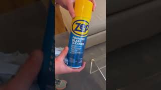 Zep Foaming Glass Cleaner [upl. by Llewen]