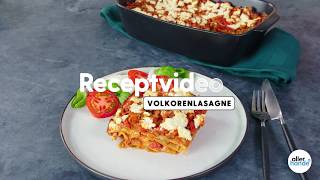 Wat eten we vandaag Volkorenlasagne  Allerhande [upl. by Costin]