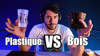 ASMR Plastique VS Bois [upl. by Sontich]