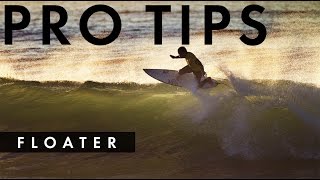 How to do a Floater with CJ Hobgood [upl. by Elehcar]