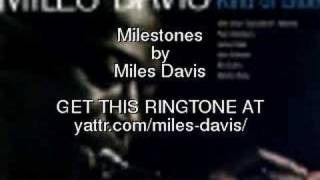 Milestones Miles Davis  Get the Ringtone [upl. by Eenttirb]