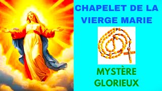 CHAPELET DE LA VIERGE MARIE  MYSTÈRE GLORIEUX  Mercredi 30 octobre 2024 [upl. by Trevar]