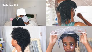 SIMPLIFYING MY 4C WASH DAY ROUTINE start to finish  Testing new products  Hair revival ep 5 [upl. by Akoek482]