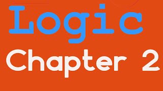 Logic Chapter 2  Meaning Of Argument Types of Argument  premise and conclusion Freshmancourse [upl. by Ellimaj]