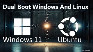 How to dual boot windows 11 and linux ubuntu Easy Way [upl. by Hnamik334]