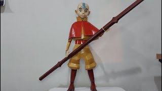 Aang  PAPERCRAFT avatarthelastairbender aang anime papercraft pepakura art [upl. by Notniv]