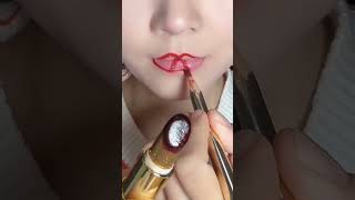 This is so prettyLipstick color test sharing Lip makeup v01 [upl. by Atnas]