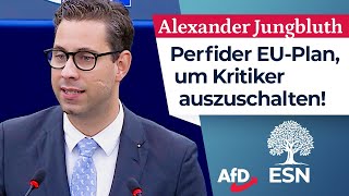 Perfider EUPlan um Kritiker auszuschalten – Alexander Jungbluth AfD [upl. by Stallworth]