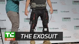 TC Sessions Robotics  ReWalk Exosuit [upl. by Ydnac]