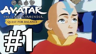 Avatar The Last Airbender Quest for Balance Gameplay Walkthrough Part 1 [upl. by Hallett978]