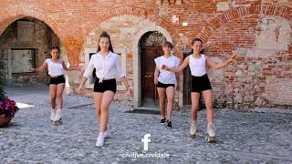 JERUSALEMA  Dance Challenge in Cividale del Friuli  flashmob [upl. by Polad]