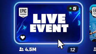 Fortnites LIVE EVENT Has Just STARTED [upl. by Salohci497]