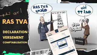 RAS TVA 2024  Déclaration et comptabilisation أجي تفهم [upl. by Noicnecsa]