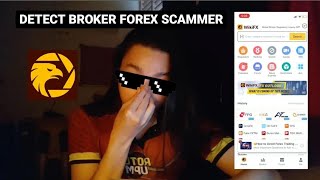 Cara detect Broker Forex SCAMMER WIKIFX [upl. by Oiretule]