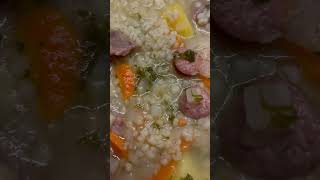 Winter Soup Graupensuppe homecookingbest vegetables beefrecipe trending viral [upl. by Anhej]