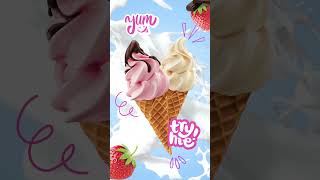 Realistic Ice Cream Promotion Mobile Video [upl. by Ileak644]